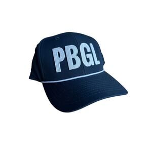 Pebble Beach Golf LInks Rope Hat Imperial Headwear Navy Blue OS NEW
